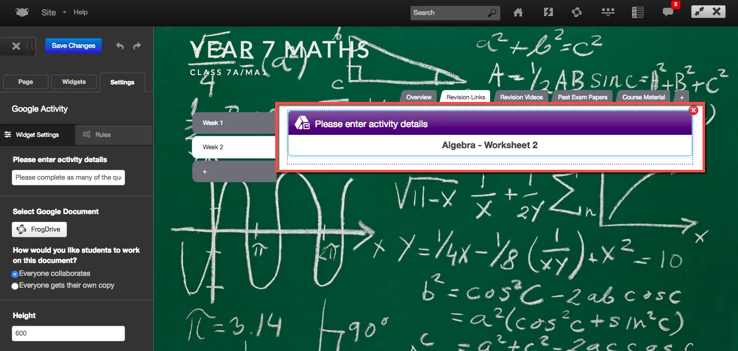 ga6Google_Activity_Widget_Sites_Google_Activity_Widget_Settings_Frog_Drive_Select_Display.jpg